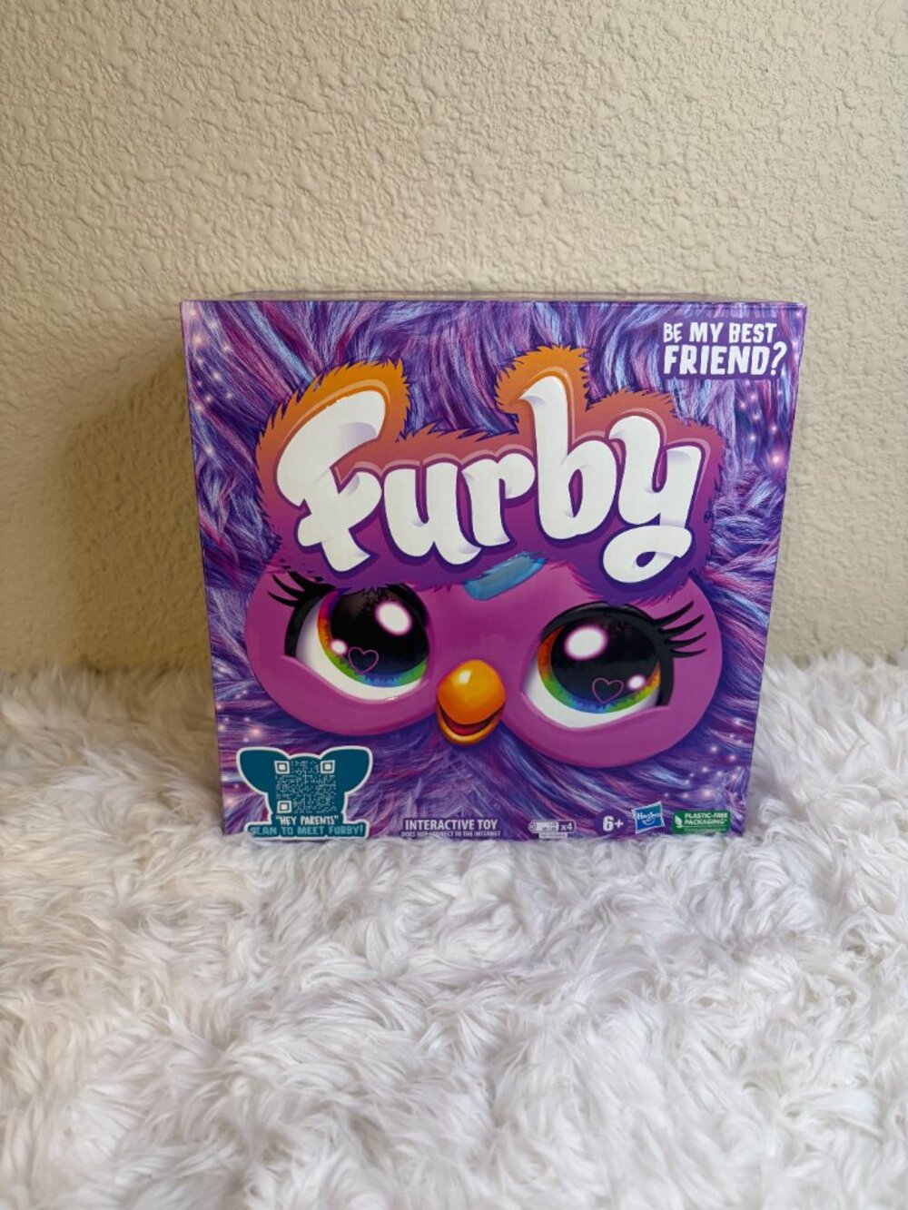Hasbro Purple Furby Interactive Plush Toy NIB w 15 Accessories - Picture 2 of 7